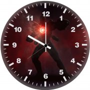 cyborg the krypto souls tu wall clock