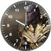thanos sword helmet xi wall clock