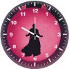 dc fandome fan made poster ci wall clock