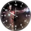 iron man cosplay 0x wall clock