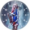harley quinn mistress 32 wall clock