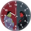 green and red hulk artwork 91 wall clock