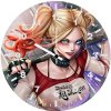 harley quinn rz wall clock