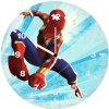 iron spiderman suit 3a wall clock