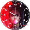 lilyjcollins as harley quinn 0k wall clock