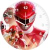 forever red power rangers dp wall clock