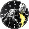 black adam dc fandom ly wall clock