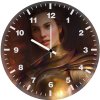 wonder woman golden eagle armor brush art 7m wall clock