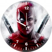 deadpool artwork og wall clock