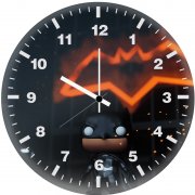 batman funko pop art 3z wall clock