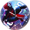 miles morales transformative swing da wall clock