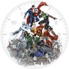 justice league dc comic artwork hd i8 wall clock