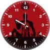 iron man avengers endgame minimalism ol wall clock