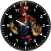 captain marvel 4kq1 wall clock