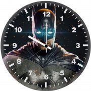 batman glowing eyes darkness u0 wall clock