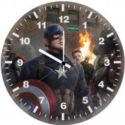 avengers endgame team tt wall clock