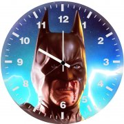 batman in hush 55 wall clock