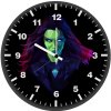 gamora digital art go wall clock