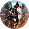 miles morales takes the stage is wall clock