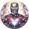 iron man fan made artwork ax wall clock