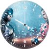 batman vs iron man 5l wall clock