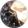 batman robert pattinson art cq wall clock