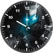 batman blue eyes qh wall clock