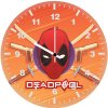 deadpool artworks z6 wall clock