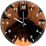 art batman bats 64 wall clock