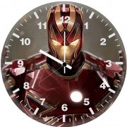 iron man stop nq wall clock
