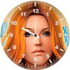 batgirl comic art nc wall clock