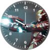 iron man new digital arts ob wall clock