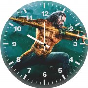 aquaman ocean king t0 wall clock