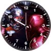iron man vs thanos iw wall clock
