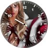 gwen stacy spiderman art kl wall clock