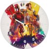 deadpool and wolverine jester 4j wall clock