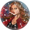 scarlet witch artworks wp wall clock