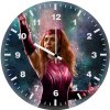 scarlet witch hex in red hi wall clock