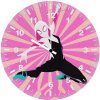 gwen stacy spider man into the spider verse arts 11 wall clock
