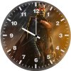 superman villainous style li wall clock
