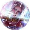 cute harley quinn artwork uv wall clock
