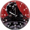 batman red artwork ri wall clock