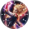 captain marvel newart w1 wall clock