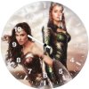 wonder woman and mera 47 wall clock