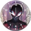 miles listening music 0m wall clock