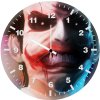 joker smiling art hd zp wall clock