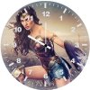 wonder woman gal 4d wall clock