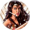 wonder woman artwork new x6 wall clock