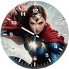 wonder woman as captain america lw wall clock