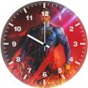 superman bending justice yf wall clock